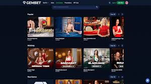 Gembet Casino:极致的在线博彩体验 Gembet Casino:极致的在线博彩体验