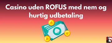 Casino uden ROFUS Klarna Spil Sikkert og Ansvarligt Casino uden ROFUS Klarna Spil Sikkert og Ansvarligt